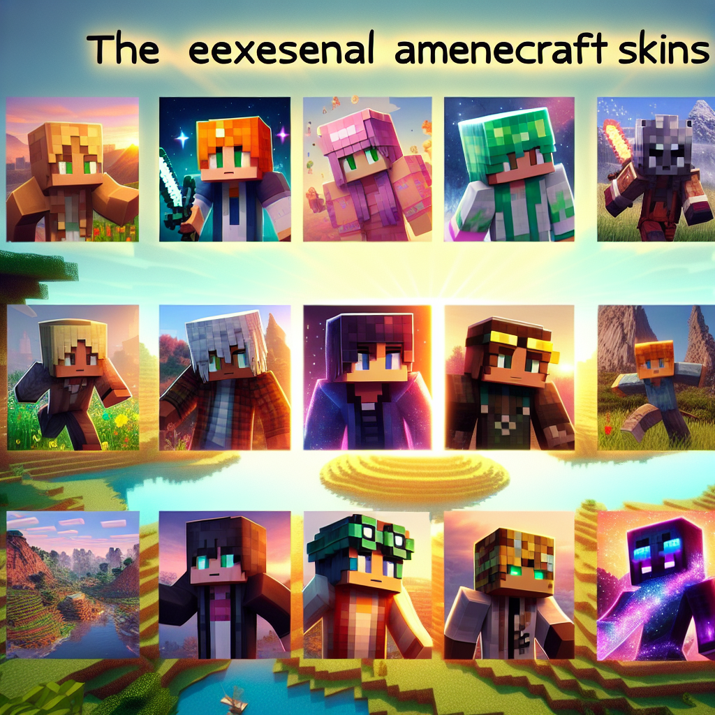 Top 10 Trending Minecraft Skins: Stand Out in Your Next Adventure